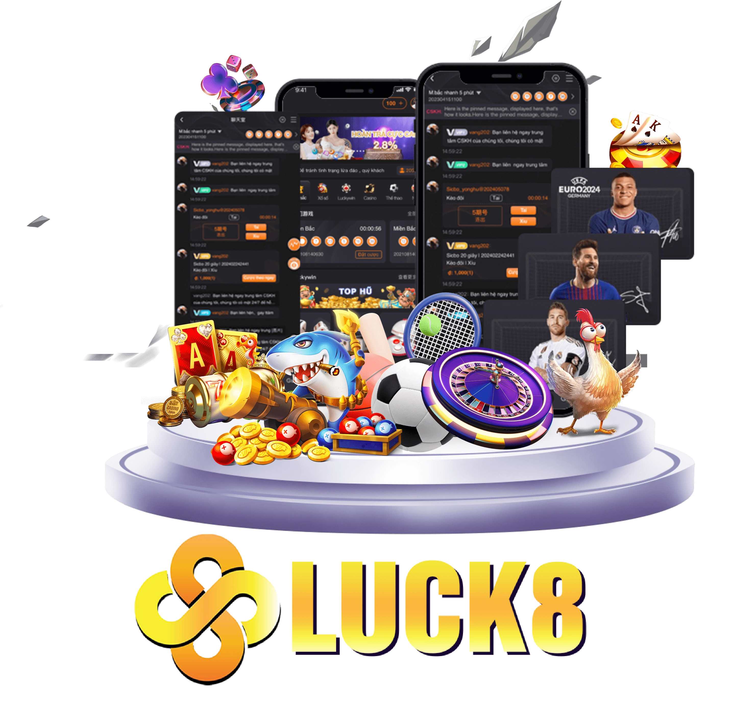 Ứng dụng và hỗ trợ Luck8 trên nhiều thiết bị